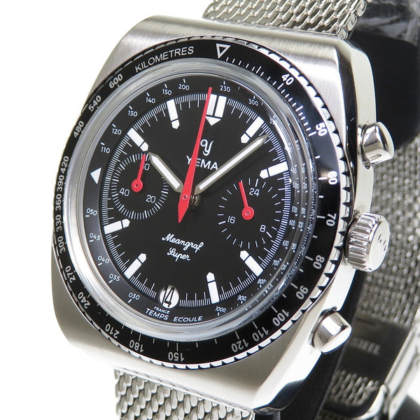 YMHF1576-AM イエマ ミーングラフスーパー B70 腕時計 ステンレススチール クオーツ 黒 メンズ
【中古】【真子質店】【GD】




【TMoMa】