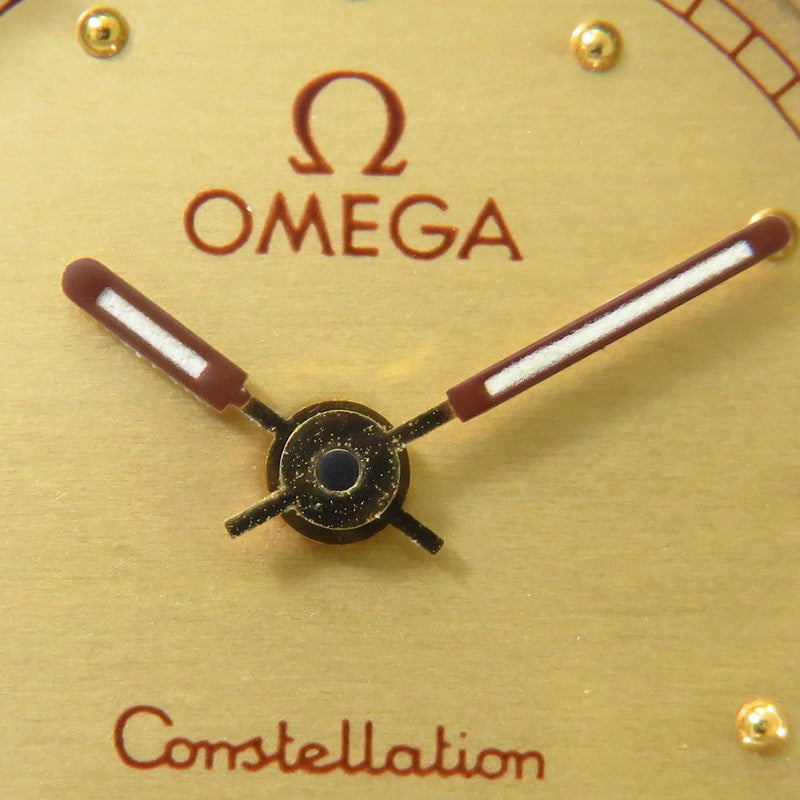 OMEGA/オメガ】 コンステレーション ハーフバー 腕時計 ステンレススチール/YGゴールド クオーツ ゴールド レディース 【中古】【 –  真子質店 PawnShopMAKO