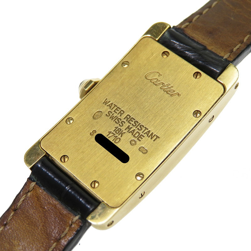 【CARTIER/カルティエ】 1710 タンクアメリカンSM ヴィンテージ ※ベルトBランク 腕時計/レザー/YGイエローゴールド クオーツ アイボリー レディース
【中古】【真子質店】【BL】




【MaKDx】