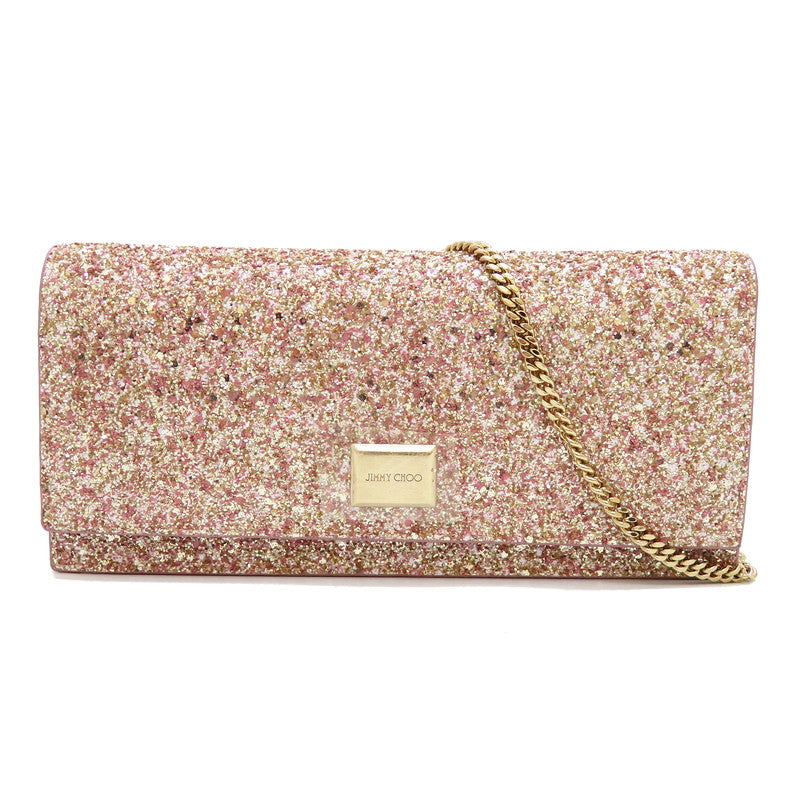JIMMY CHOO/ジミーチュウ】 LILIA チェーンウォレット 2WAY クラッチ