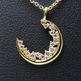月モチーフ ダイヤモンド 計0.12ct ネックレス K18ゴールド 18金 1.9g 40cm レディース
【中古】【真子質店】【NN】




【IDx】