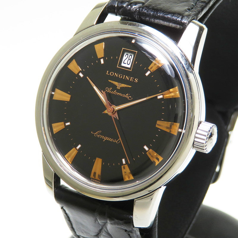 【LONGINES/ロンジン】 L1.611.4 コンクエスト 腕時計 ステンレススチール/レザー 自動巻き/オートマ 黒 メンズ
【中古】【真子質店】【GD】




【KDMi】