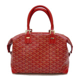 GOYARD/ゴヤール】 ボーイング30 ボストンバッグ レザー/PVCコーティングキャンバス 赤 レディース【中古】【真子質店】【GD】 –  真子質店 PawnShopMAKO