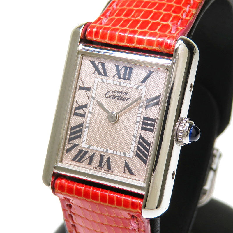 【CARTIER/カルティエ】 W1016130 マストタンクSM 2000年クリスマス限定モデル   腕時計 シルバー925/リザード クオーツ 白 レディース
【中古】【真子質店】【BL】




【TIKMi】