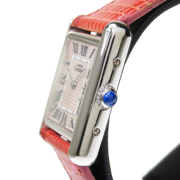 【CARTIER/カルティエ】 W1016130 マストタンクSM 2000年クリスマス限定モデル   腕時計 シルバー925/リザード クオーツ 白 レディース
【中古】【真子質店】【BL】




【TIKMi】