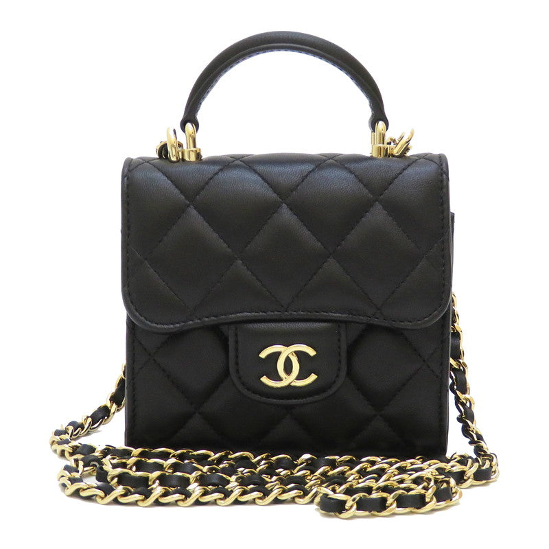 【CHANEL/シャネル】 AP2682 マトラッセ トップハンドル ミニバッグ  ショルダーバッグ ラムスキン ブラック レディース【中古】【真子質店】【BL】




【MaMaxx】