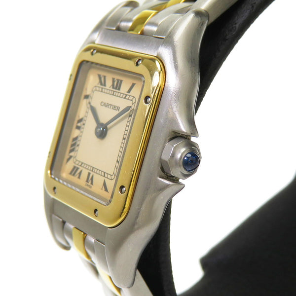 【CARTIER/カルティエ】 166921 パンテールSM 1ロウ ▲文字盤ヤケ 腕時計 ステンレススチール/YGイエローゴールド クオーツ アイボリー レディース
【中古】【真子質店】【GD】




【TMaMaT】
