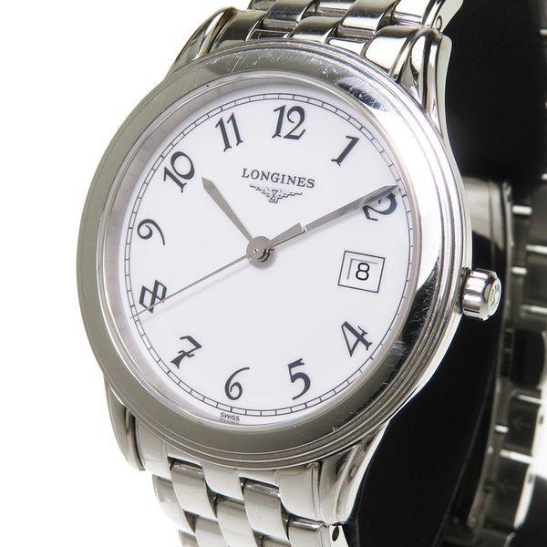 小*史様 LONGINES L4.716.4 フラッグシップ デイトメンズ良品 LONGINES/ロンジン】 L4.716.4 フラッグシップ 腕時計 ステンレス
