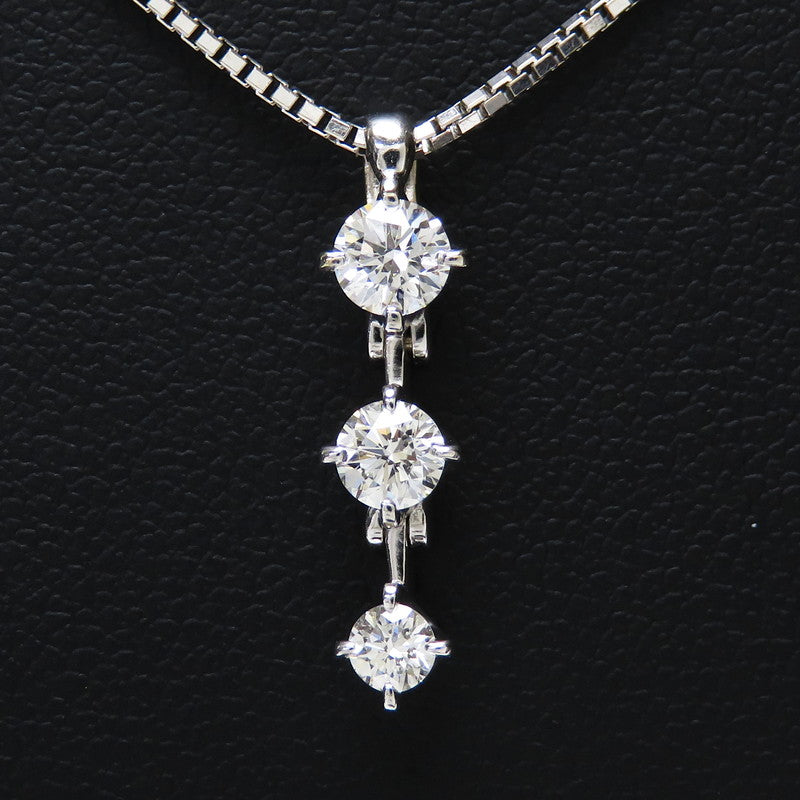 TASAKI/タサキ】 ダイヤモンド 計0.32ct ネックレス K18WGホワイト