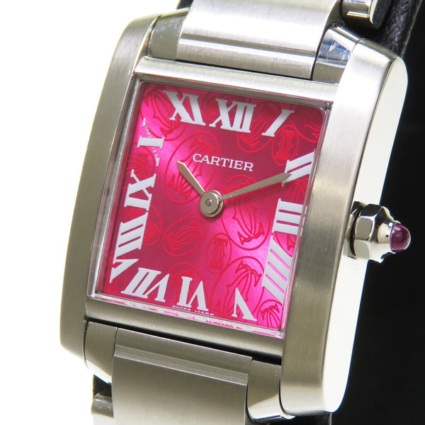 【CARTIER/カルティエ】 タンクフランセーズSM　ラズベリー W510303 2006年クリスマス限定 腕時計 ステンレススチール クオーツ ピンク レディース
【中古】【真子質店】【BL】




【TMoSY】