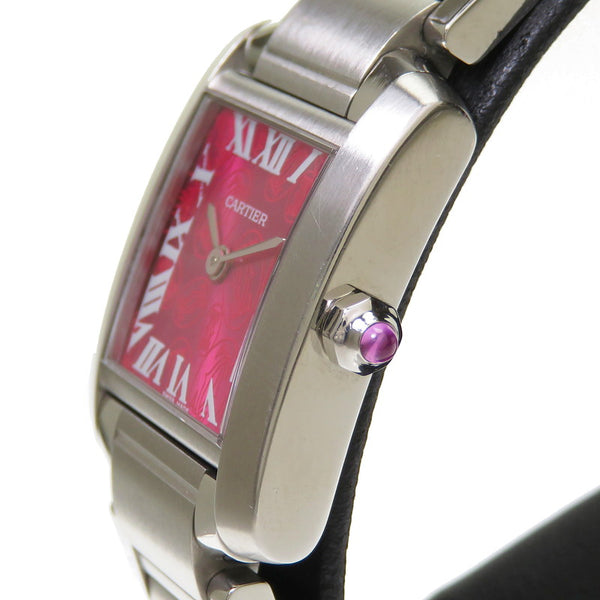 【CARTIER/カルティエ】 タンクフランセーズSM　ラズベリー W510303 2006年クリスマス限定 腕時計 ステンレススチール クオーツ ピンク レディース
【中古】【真子質店】【BL】




【TMoSY】