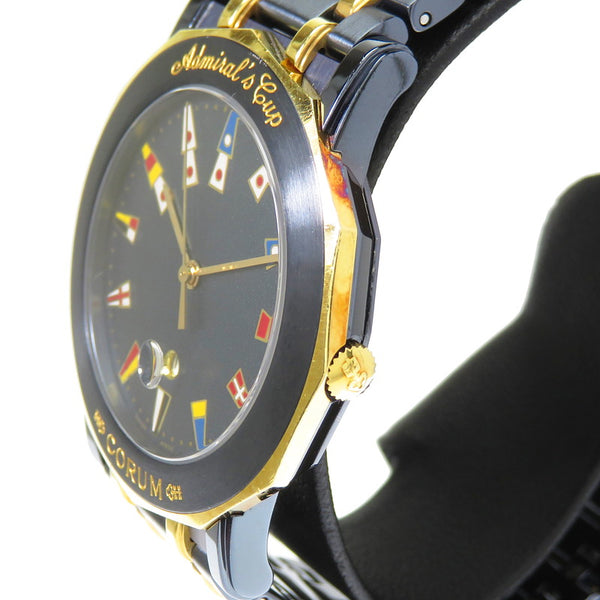 【CORUM/コルム】 99.430.31V585 アドミラルズカップ 腕時計 ステンレススチール/ガンブルー/YGイエローゴールド クオーツ 紺 メンズ
【中古】【真子質店】【GD】




【KKx】