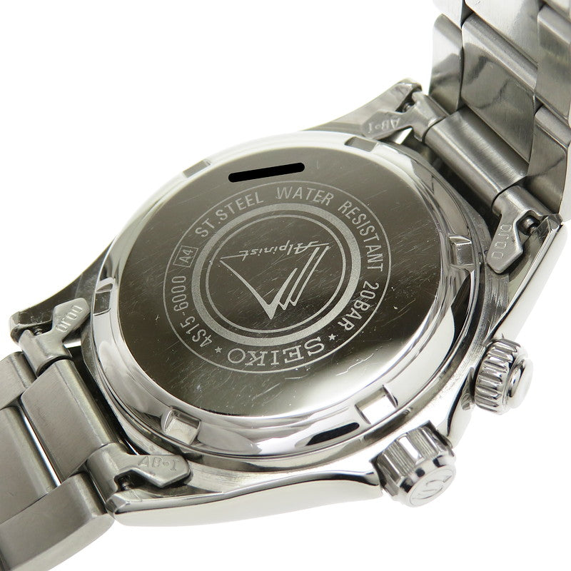 SEIKO/セイコー】 4S15-6000 アルピニスト 腕時計 ステンレススチール ...