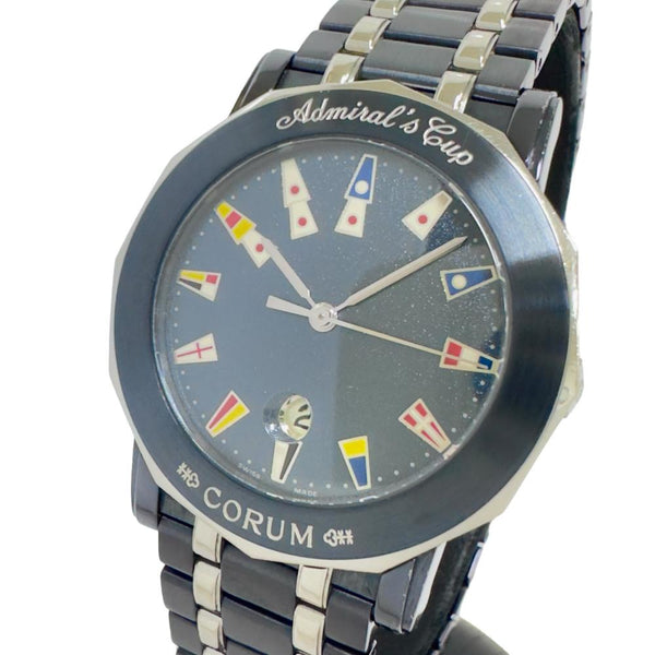【CORUM/コルム】 アドミラルズカップ 99.330.30.V585  腕時計 ステンレススチール/ガンブルー クオーツ ネイビー メンズ
【中古】【真子質店】【GD】




【MaKD】