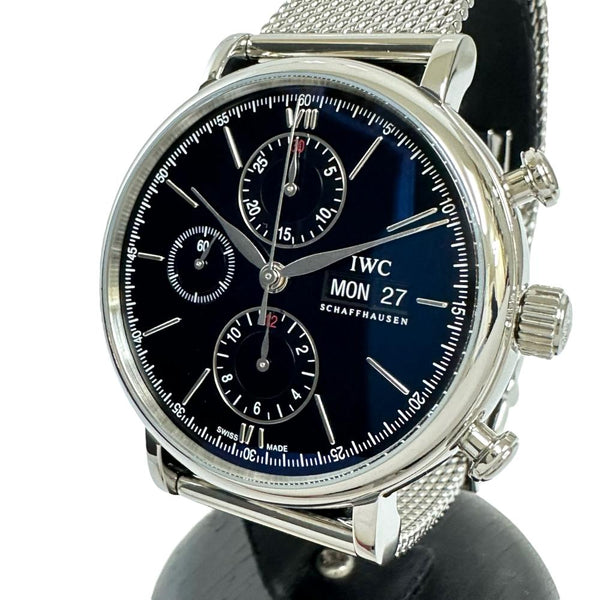 【IWC/インターナショナルウォッチカンパニー】 ポートフィノ IW391010  仕上げ済 クロノ 腕時計 ステンレススチール 自動巻き/オートマ 黒文字盤 メンズ
【中古】【真子質店】【BL】




【MaMoKMo】