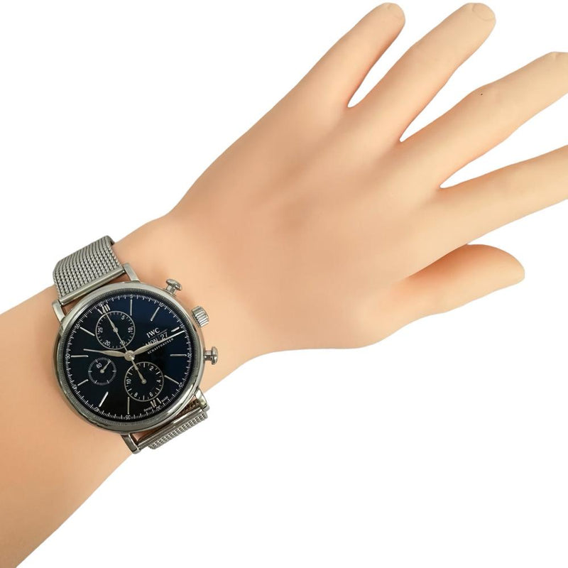 【IWC/インターナショナルウォッチカンパニー】 ポートフィノ IW391010  仕上げ済 クロノ 腕時計 ステンレススチール 自動巻き/オートマ 黒文字盤 メンズ
【中古】【真子質店】【BL】




【MaMoKMo】