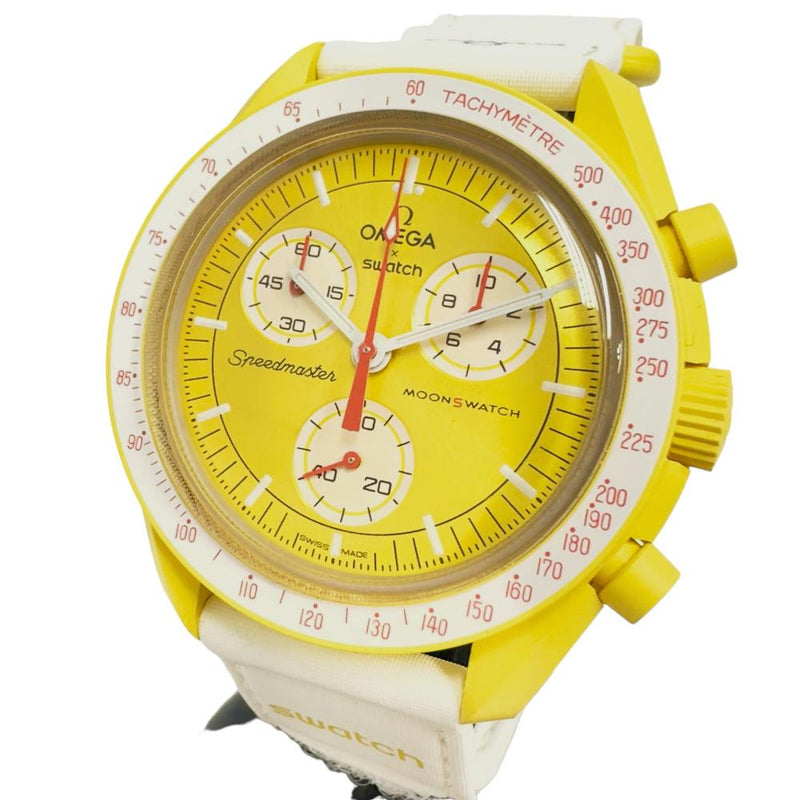 【Swatch/スウォッチ】 スピードマスター SO33J100 オメガ×スウォッチコラボ MOONSWATCH Mission to the Sun 腕時計 プラスチック/ナイロン クオーツ 黄色文字盤 レディース
【中古】【真子質店】【GD】




【MaMoT】