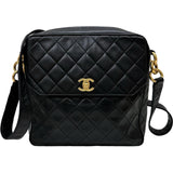 【CHANEL/シャネル】 マトラッセキルティング　ココボール　シリアルシール有 ショルダーバッグ 80年台後半 ラムスキン ブラック/GP金具 レディース【中古】【真子質店】【BL】




【TTxx】