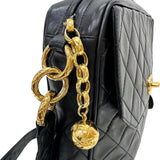 【CHANEL/シャネル】 マトラッセキルティング　ココボール　シリアルシール有 ショルダーバッグ 80年台後半 ラムスキン ブラック/GP金具 レディース【中古】【真子質店】【BL】




【TTxx】