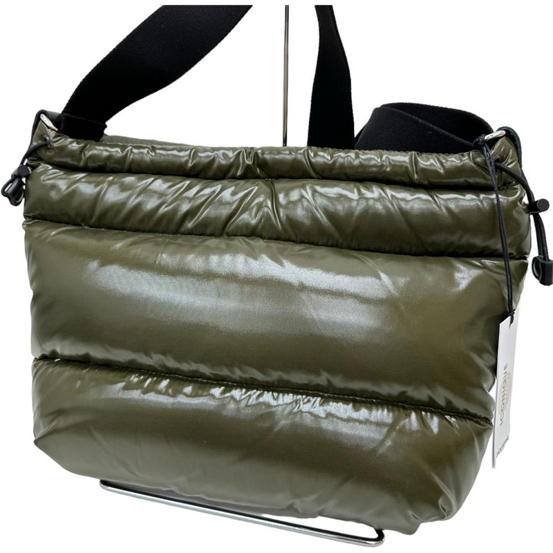 MERIBEL DOWN BAG 【JACK GOMME/ジャックゴム】 ショルダーバッグ ダウン/ナイロン カーキ  ユニセックス【中古】【真子質店】【NN】, 【Mox】