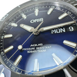 【ORIS/オリス】 アクイス　ビッグ　デイデイト 腕時計 ステンレススチール/ラバー 自動巻き/オートマ 黒ベゼル/青文字盤/黒ベルト メンズ
【中古】【真子質店】【GD】




【IxxI】