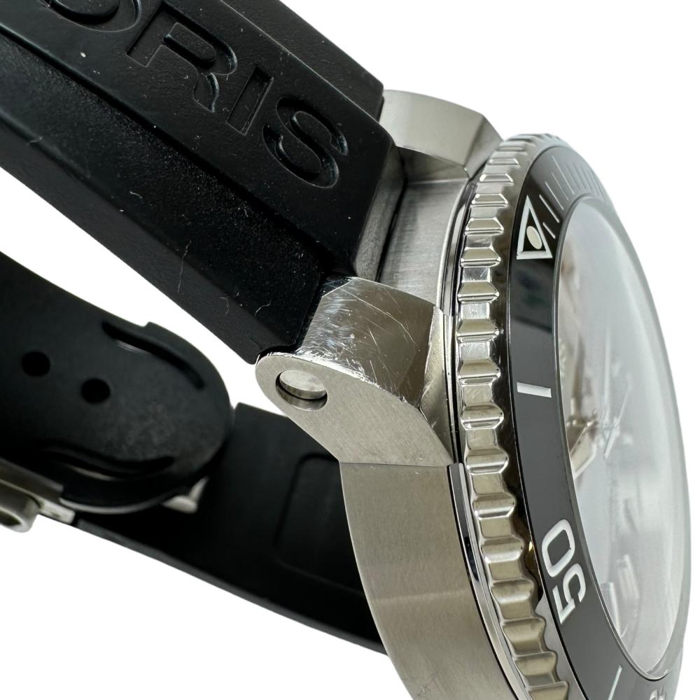 ORIS/オリス】 アクイス ビッグ デイデイト 腕時計 ステンレススチール ORIS/オリス】 アクイス ビッグ デイデイト 腕時計 ステンレススチール
