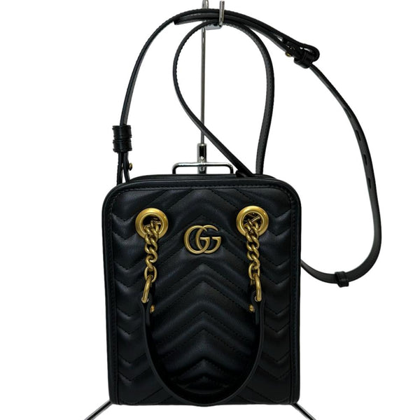 【GUCCI/グッチ】 GGマーモント　キルティング 696123 2WAY ショルダーバッグ レザー ブラック レディース【中古】【真子質店】【BL】




【IIYY】