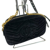 【GUCCI/グッチ】 GGマーモント キルティング 447632 ショルダーバッグ ベロア ブラック レディース【中古】【真子質店】【GD】




【Yxx】