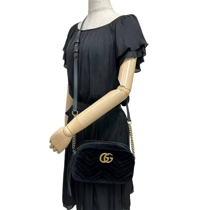 【GUCCI/グッチ】 GGマーモント キルティング 447632 ショルダーバッグ ベロア ブラック レディース【中古】【真子質店】【GD】




【Yxx】