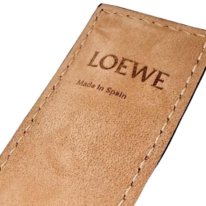 LOEWE/ロエベ】 ブレスレット スラップ スモール カーフ/レザー 26.6g ...