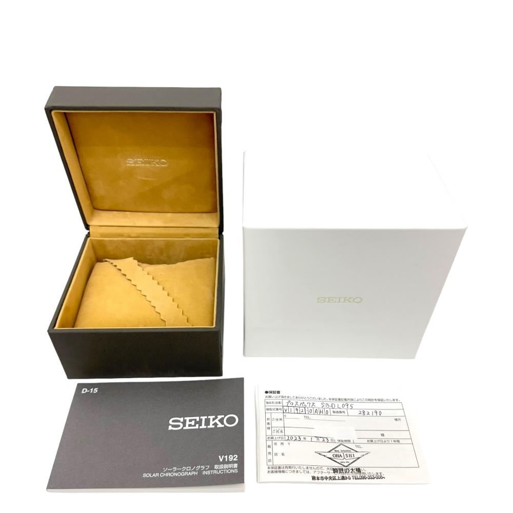 SEIKO/セイコー】 SBDL095/V192-0AH0 スピードタイマー パンダ