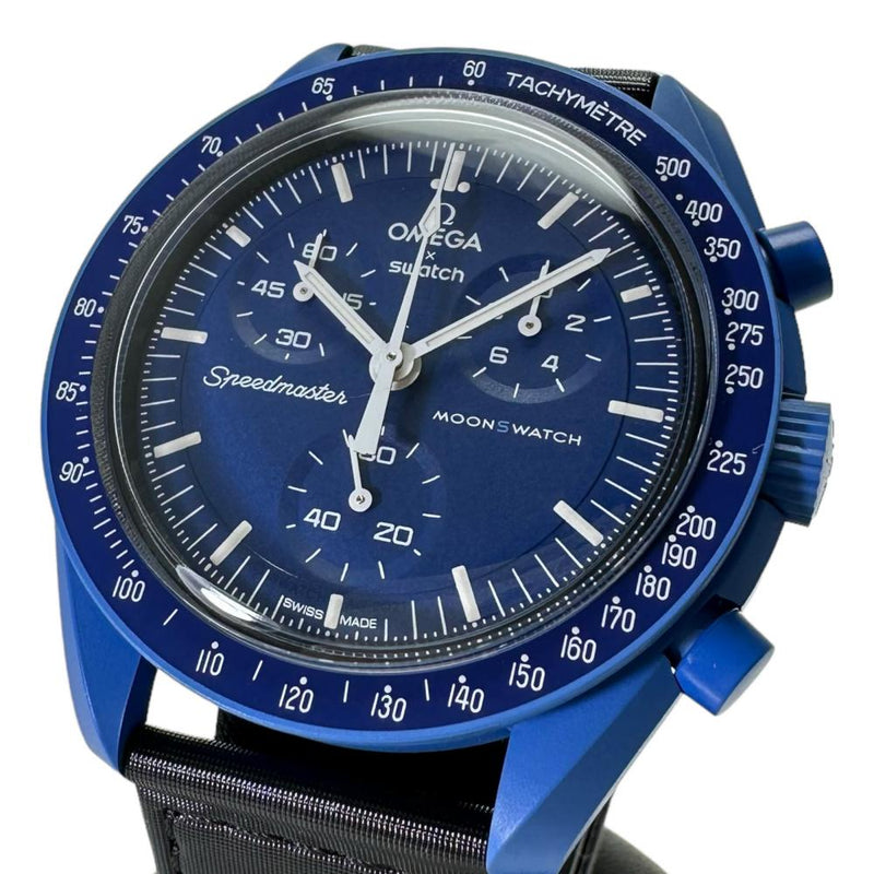 【Swatch/スウォッチ】 Mission to Neptune（ネプチューン） スウォッチ×オメガコラボ SO33N100 腕時計/バイオセラミック クオーツ ネイビー メンズ
【中古】【真子質店】【GD】




【DxK】