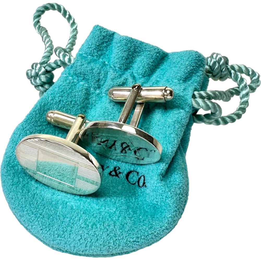 TIFFANY&Co./ティファニー】 カフス シルバー925 16.0g メンズ 【中古
