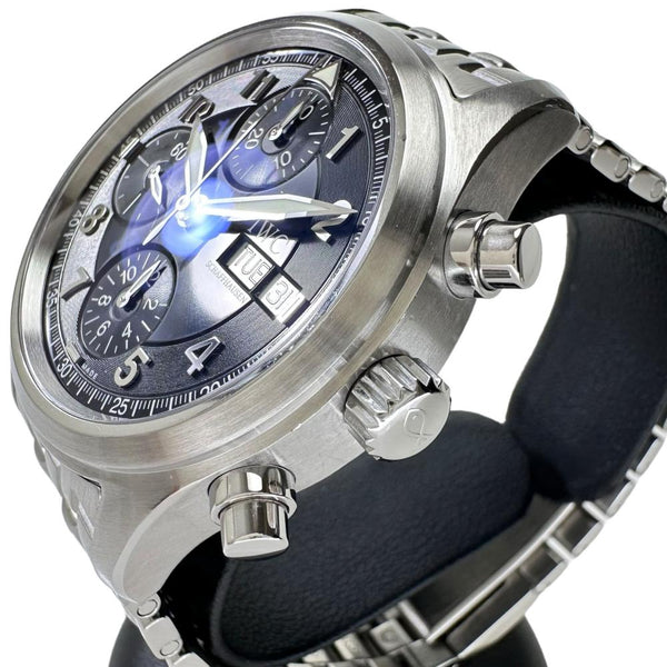 【IWC/インターナショナルウォッチカンパニー】 スピットファイア　デイデイト IW370618  腕時計 ステンレススチール 自動巻き/オートマ ブラック文字盤 メンズ
【中古】【真子質店】【BL】




【DIID】