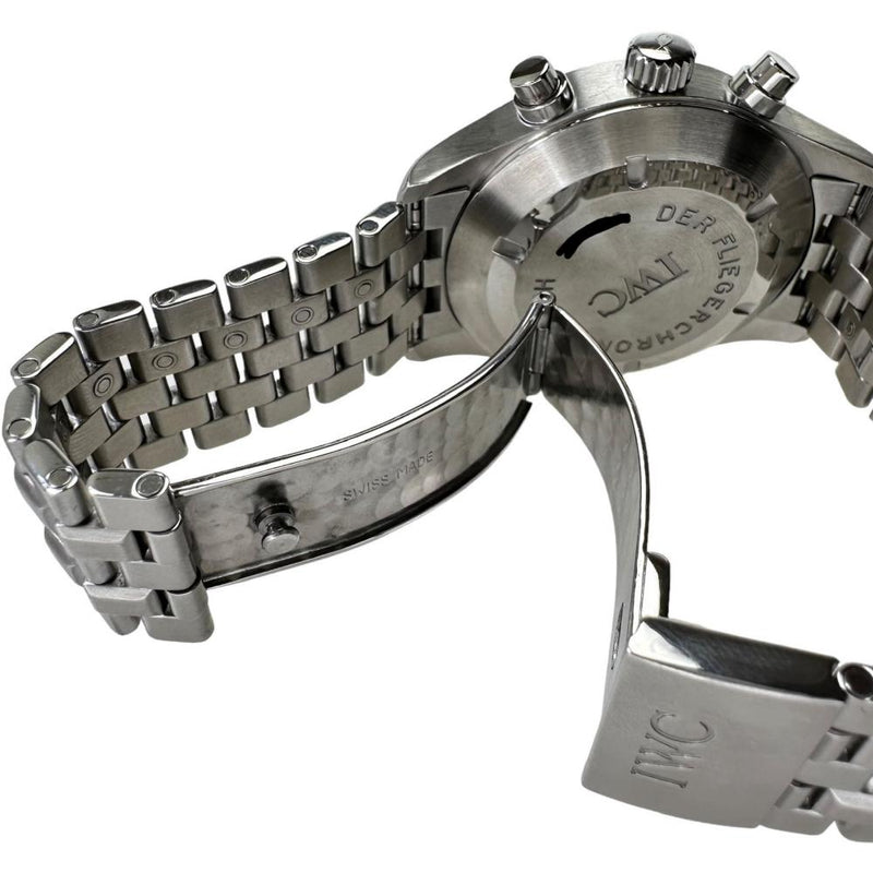 【IWC/インターナショナルウォッチカンパニー】 スピットファイア　デイデイト IW370618  腕時計 ステンレススチール 自動巻き/オートマ ブラック文字盤 メンズ
【中古】【真子質店】【BL】




【DIID】