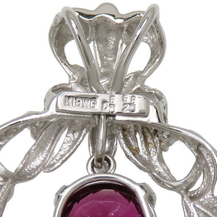 レッドトルマリン/ルベライト 5.58ct ダイヤモンド 計0.20ct ペンダントトップ K18WGホワイトゴールド 18金 9.6g レディース
【中古】【真子質店】




【SxT】