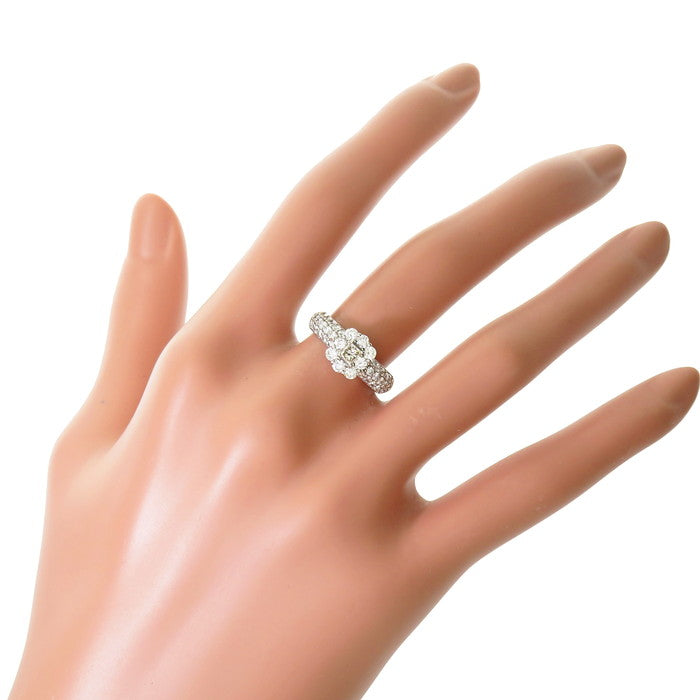 13号 ダイヤモンド(中央) 0.15ct ダイヤモンド 計0.85ct リング・指輪 