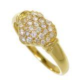 12号 ハートモチーフ パヴェデザイン ダイヤモンド 計0.30ct リング・指輪 K18ゴールド 18金 2.8g レディース
【中古】【真子質店】




【TTx】