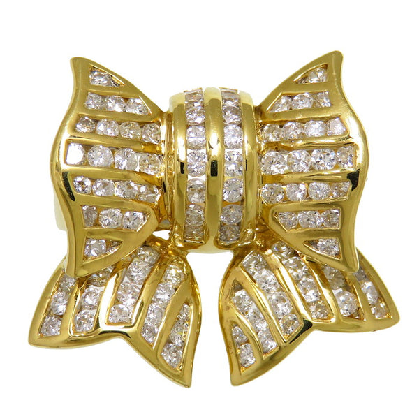 13号【Ponte Vecchio/ポンテヴェキオ】 リボン ダイヤモンド 計1.16ct リング・指輪 K18ゴールド 18金 12.0g レディース
【中古】【真子質店】




【IxIT】