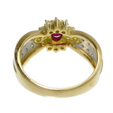 11.5号 ルビー 0.35ct ダイヤモンド 計0.40ct リング・指輪 K18ゴールド 18金/Pt900プラチナ 5.2g レディース
【中古】【真子質店】




【MaYMa】