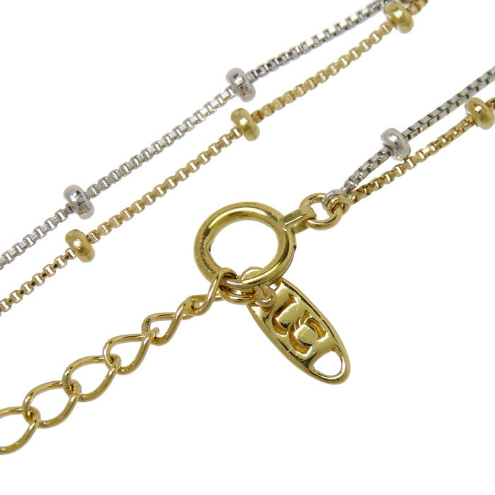 ★★最終特価品 3連サークル 2連チェーン コンビ 一部艶消し ダイヤモンド 計0.50ct ネックレス K18YGイエローゴールド 18金/K18WGホワイトゴールド 18金 12.8g 43cm レディース
【中古】【真子質店】




【MixMa】