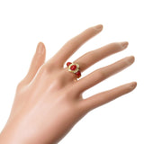 12号 珊瑚 ダイヤモンド 計0.06ct リング・指輪 K18ゴールド 18金 5.3g レディース
【中古】【真子質店】




【TMiY】