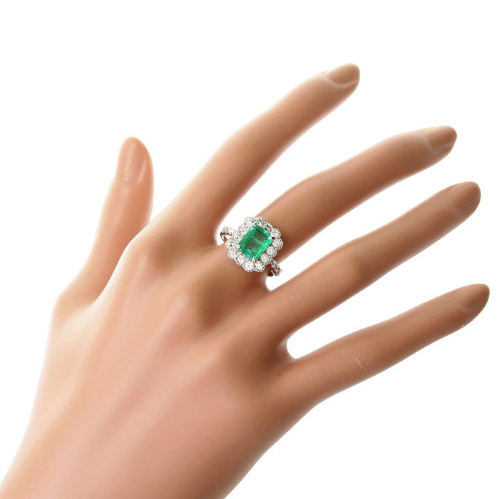 13.5号 エメラルド 1.416ct ダイヤモンド 計1.05ct リング・指輪 K18WGホワイトゴールド 18金 4.5g レディース
【中古】【真子質店】




【KKx】