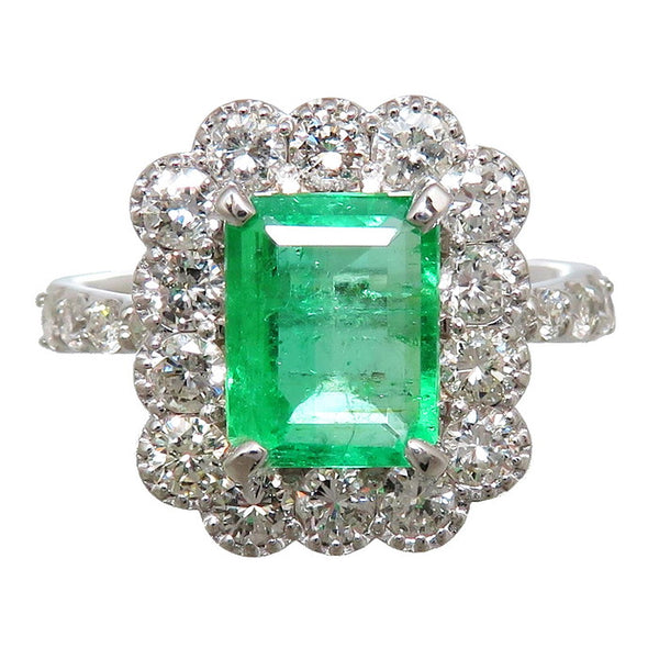13.5号 エメラルド 1.416ct ダイヤモンド 計1.05ct リング・指輪 K18WGホワイトゴールド 18金 4.5g レディース
【中古】【真子質店】




【KKx】