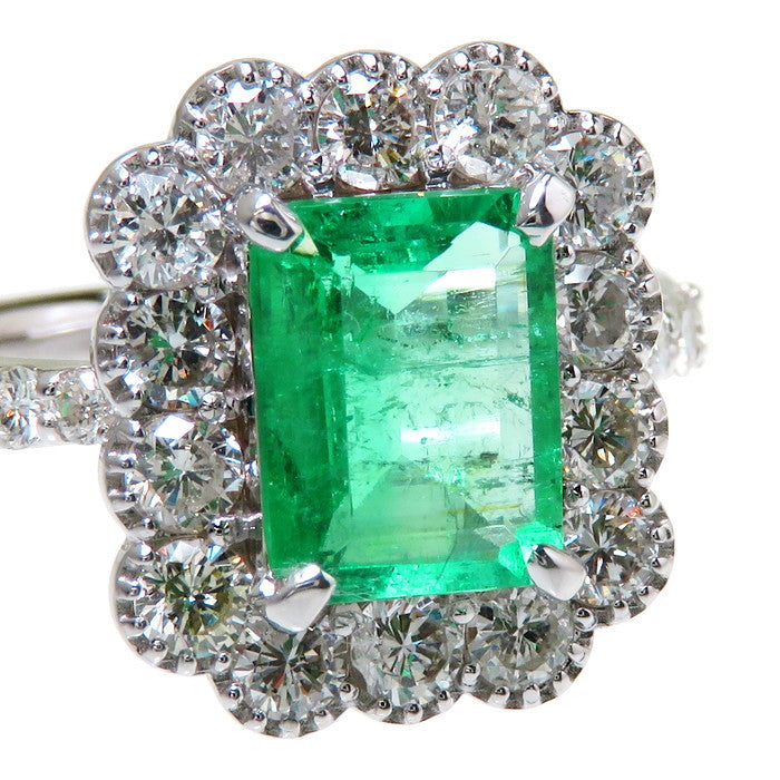 13.5号 エメラルド 1.416ct ダイヤモンド 計1.05ct リング・指輪 K18WGホワイトゴールド 18金 4.5g レディース
【中古】【真子質店】




【KKx】