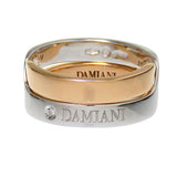 9号【Damiani/ダミアーニ】 2連 ダイヤモンド リング・指輪 バーチ/BACI K18WGホワイトゴールド 18金/K18PGピンクゴールド 18金 5.7g ユニセックス
【中古】【真子質店】




【DMaK】