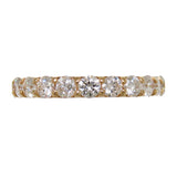 11.5号 ハーフサークル/ハーフエタニティ ダイヤモンド(推定平均G-SIクラス) 計1.00ct リング・指輪 K18ゴールド 18金 3.1g レディース
【中古】【真子質店】




【TMax】