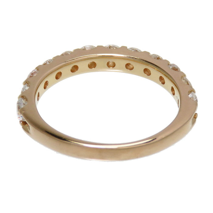 11.5号 ハーフサークル/ハーフエタニティ ダイヤモンド(推定平均G-SIクラス) 計1.00ct リング・指輪 K18ゴールド 18金 3.1g レディース
【中古】【真子質店】




【TMax】