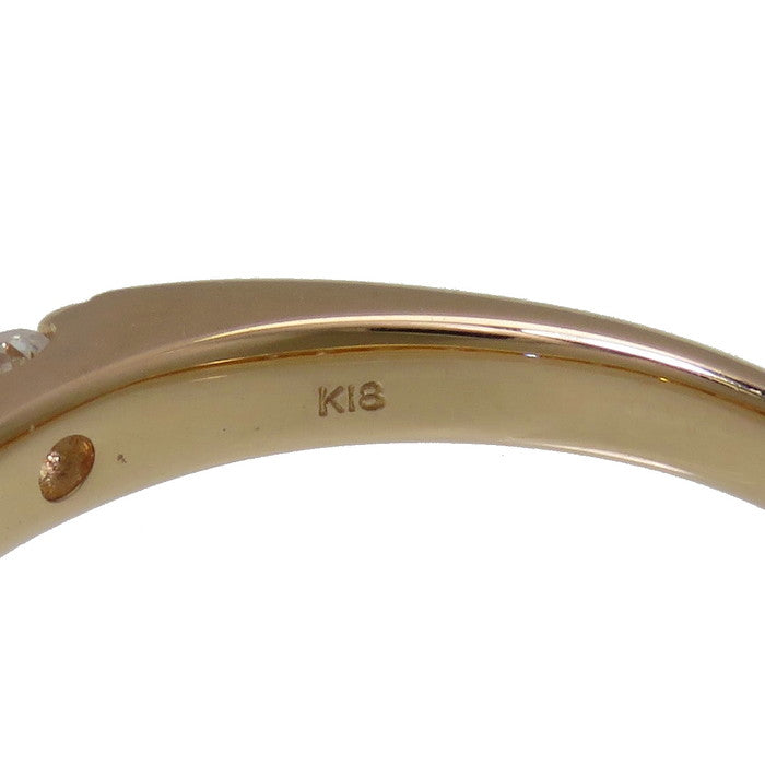 11.5号 ハーフサークル/ハーフエタニティ ダイヤモンド(推定平均G-SIクラス) 計1.00ct リング・指輪 K18ゴールド 18金 3.1g レディース
【中古】【真子質店】




【TMax】