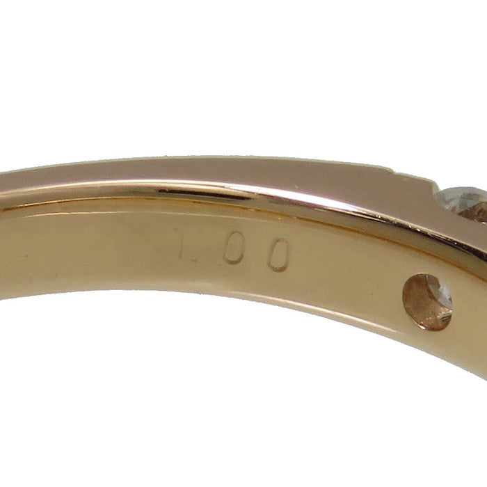 11.5号 ハーフサークル/ハーフエタニティ ダイヤモンド(推定平均G-SIクラス) 計1.00ct リング・指輪 K18ゴールド 18金 3.1g レディース
【中古】【真子質店】




【TMax】